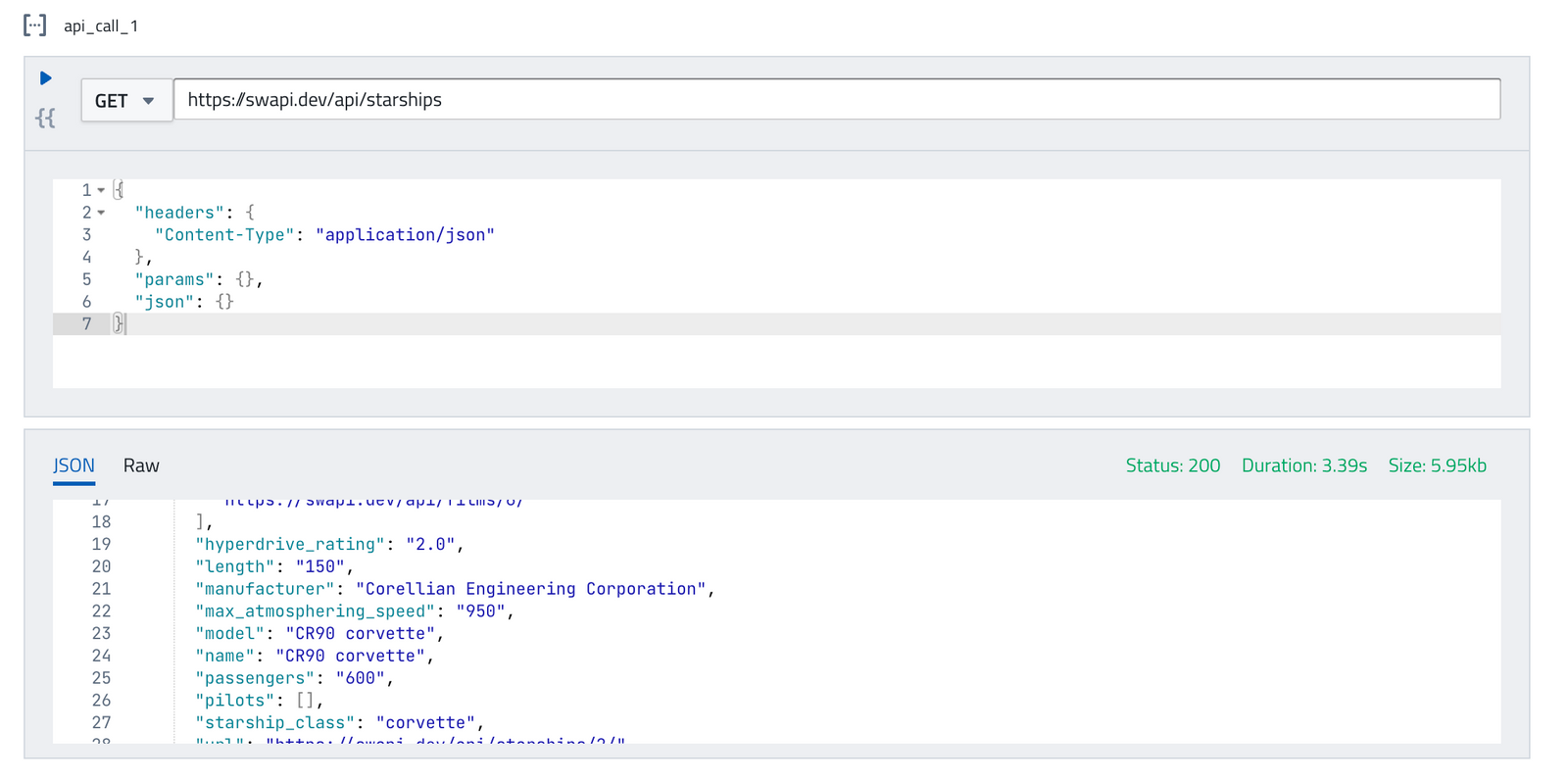 API Requests PushMetrics